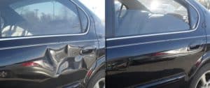 Nissan-Maxima-Rear-Door-Big-Dent-Carmedic-Virginia