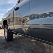 Silverado Rear Door Dent Repair