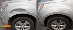 Chevy-Equinox-Fender-Big-Dent-Repair-Carmedic-Virginia